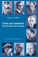 Vorderes Coverbild Ernst von Salomon