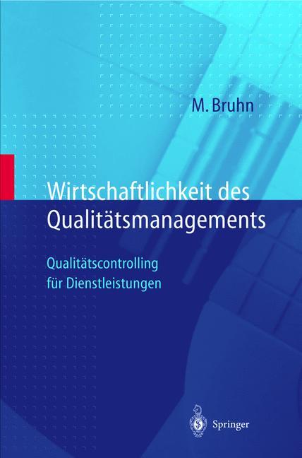 Vorderes Coverbild Wirtschaftlichkeit des Qualitätsmanagements