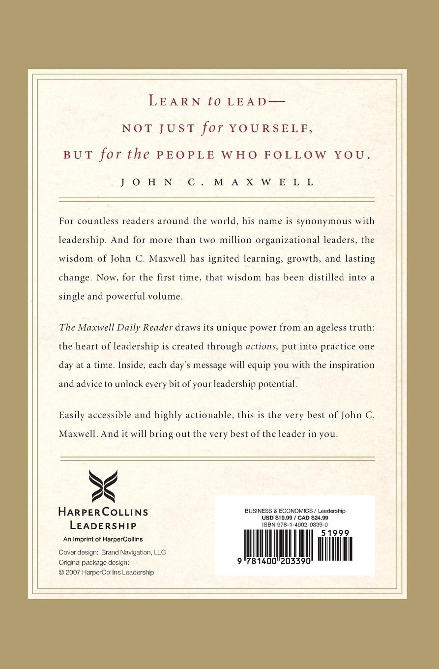 Rückseitencover The Maxwell Daily Reader