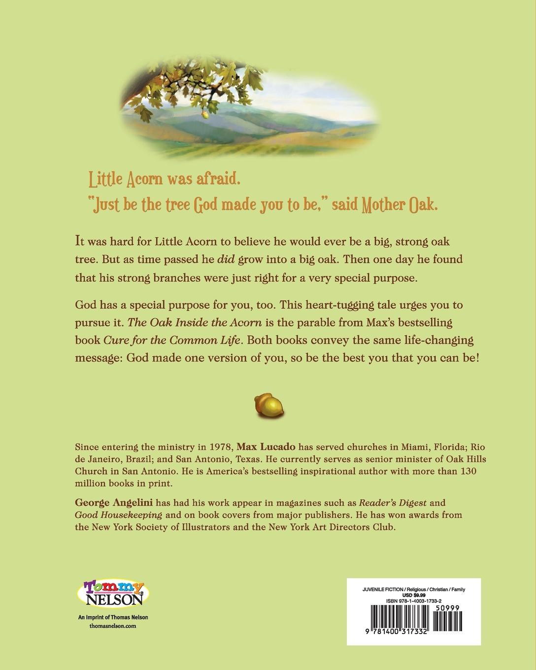 Rückseitencover Oak Inside the Acorn | Softcover