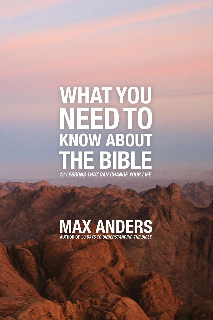 Vorderes Coverbild The What You Need to Know about the Bible