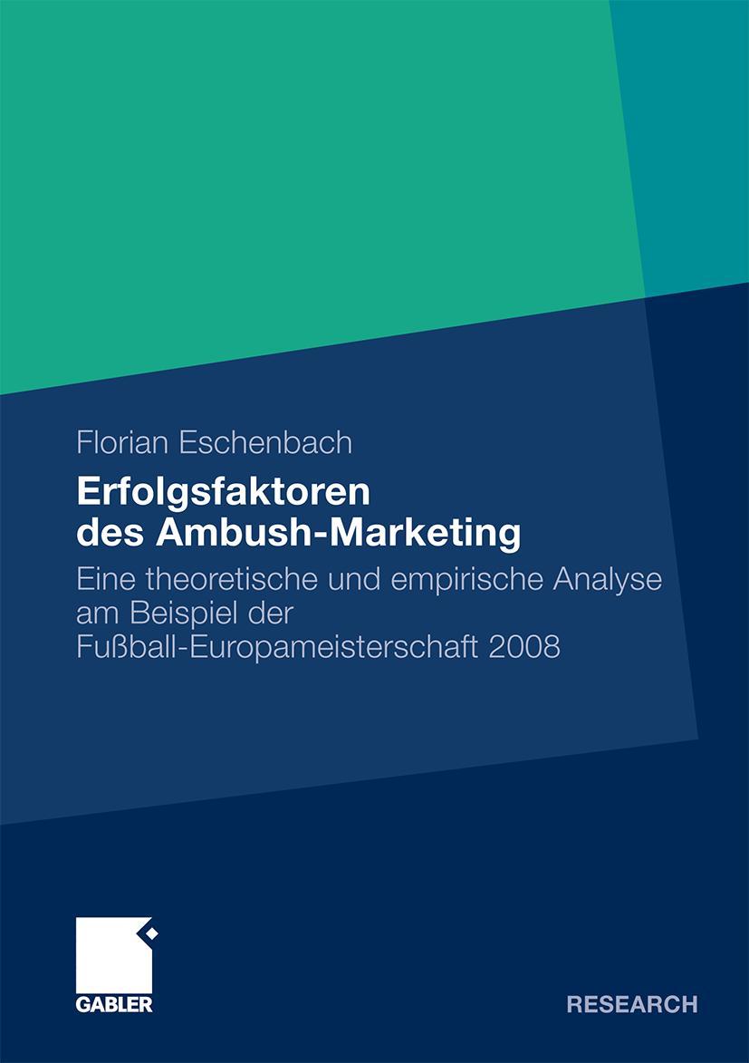 Vorderes Coverbild Erfolgsfaktoren des Ambush-Marketing
