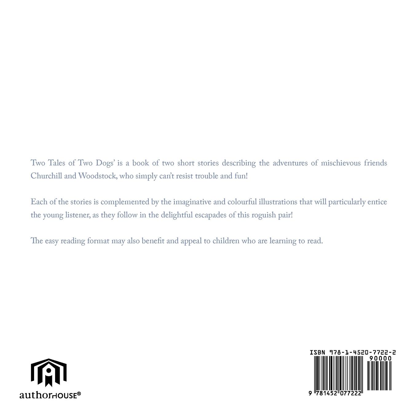 Rückseitencover 2 Tales of 2 Dogs