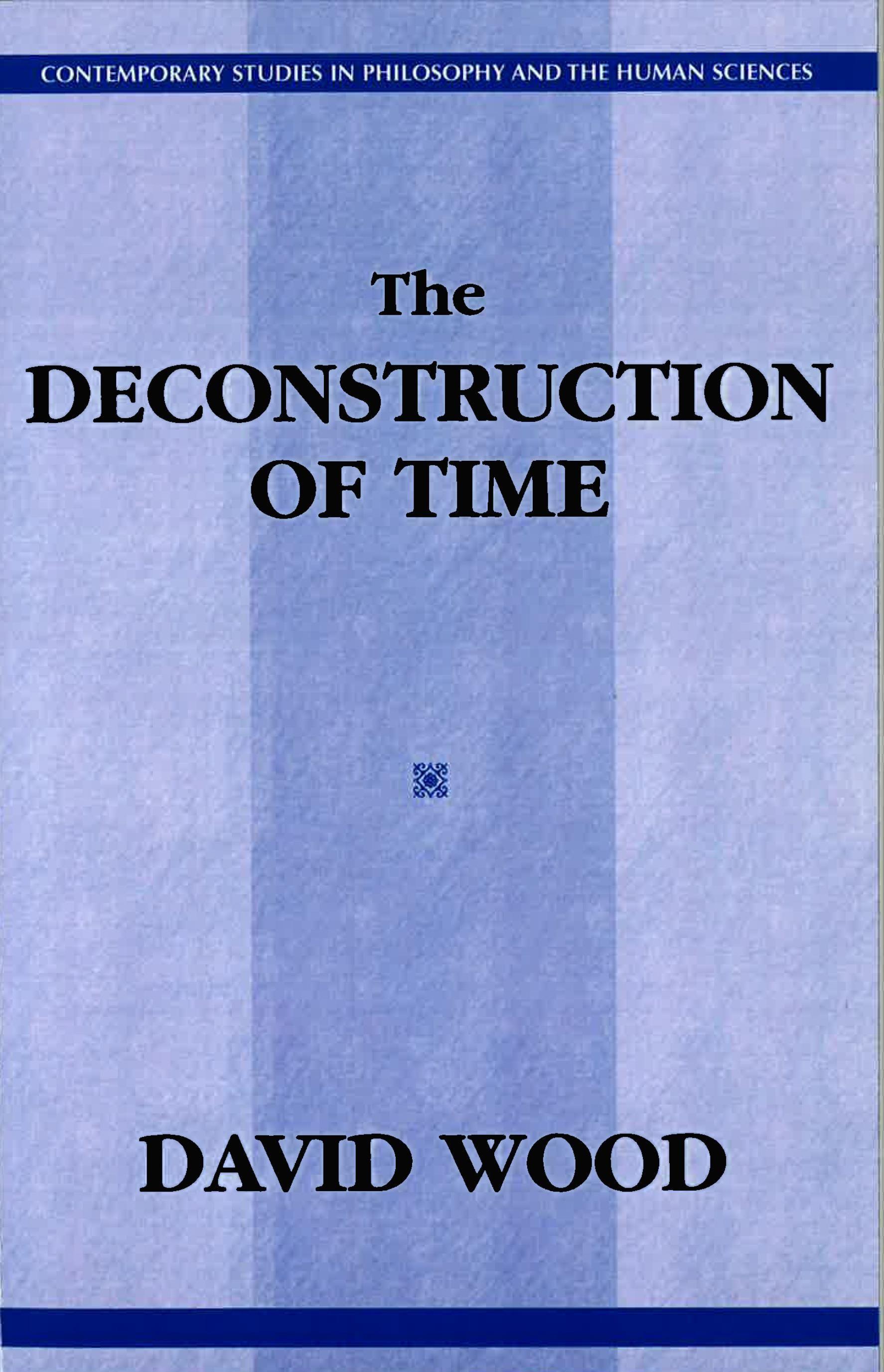 Vorderes Coverbild The Deconstruction of Time