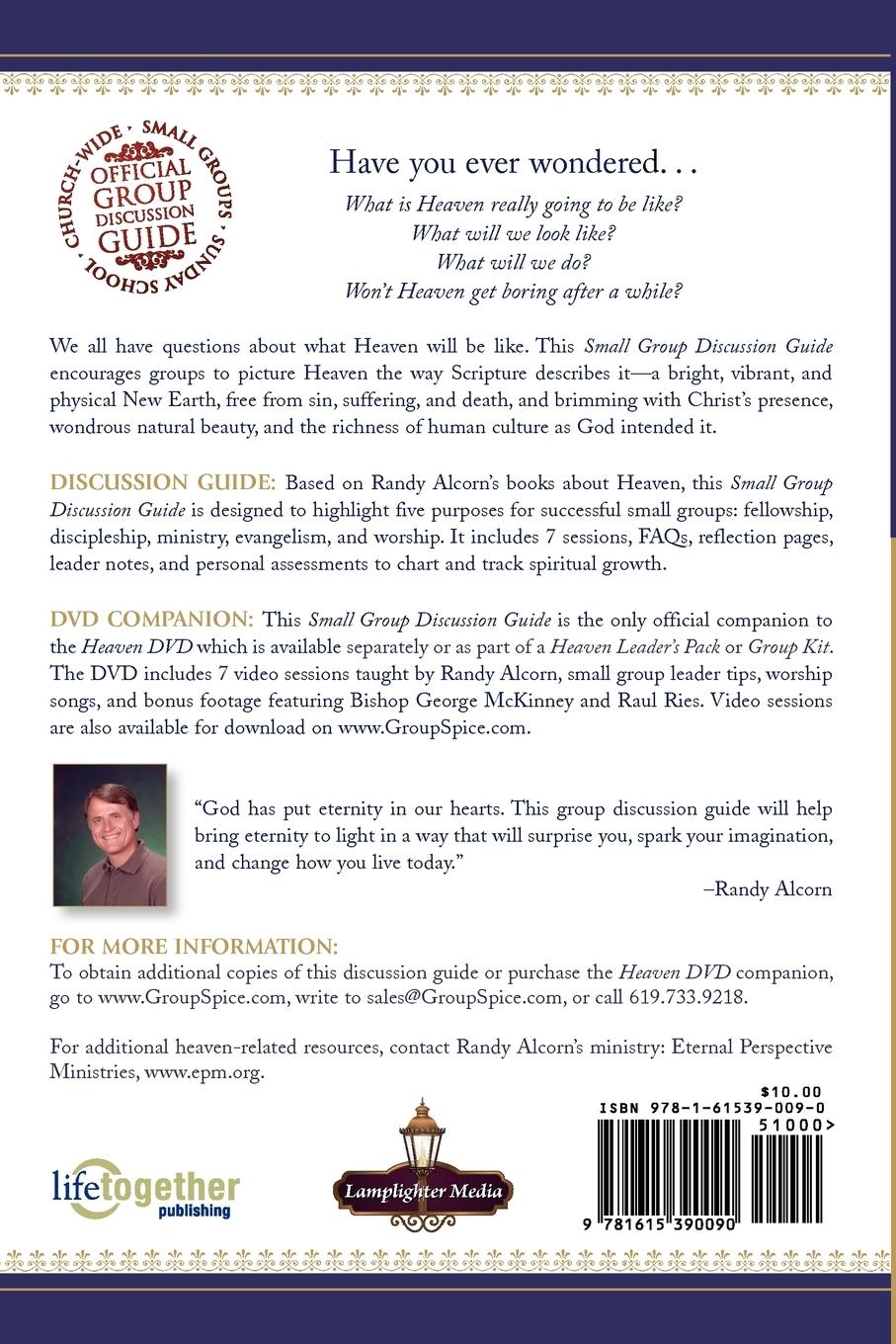 Rückseitencover Heaven Small Group Discussion Guide