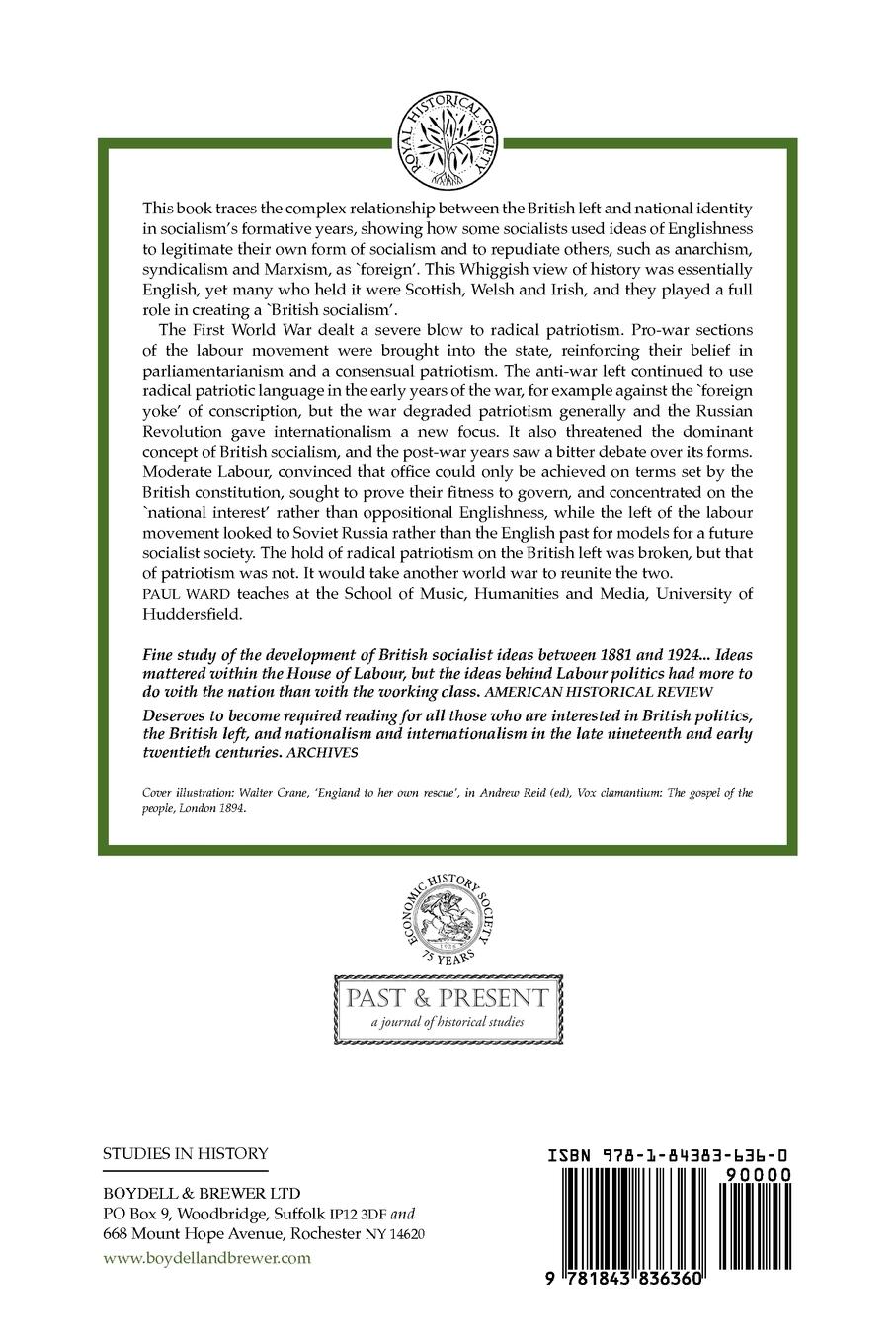 Rückseitencover Red Flag and Union Jack