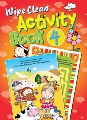 Vorderes Coverbild Wipe Clean Activity Book 4