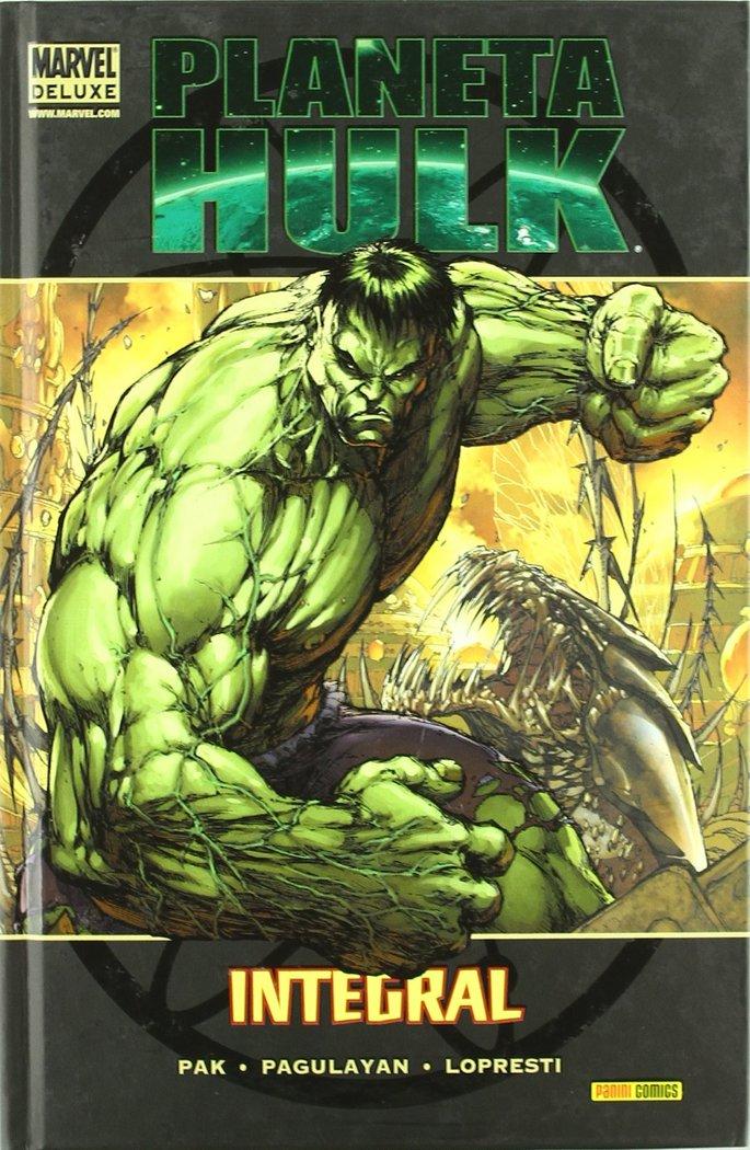 Vorderes Coverbild Planeta Hulk Integral