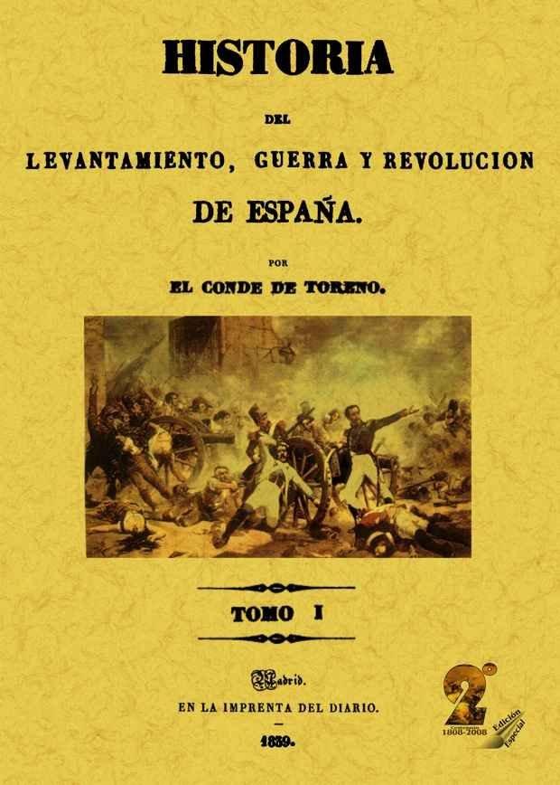 Vorderes Coverbild Historia del levantamiento, guerra y revolución de España