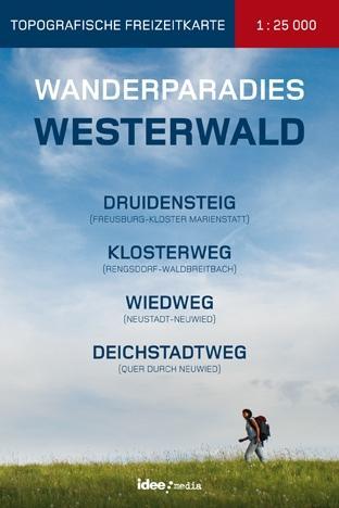 Vorderes Coverbild Wanderparadies Westerwald 1 : 25 000