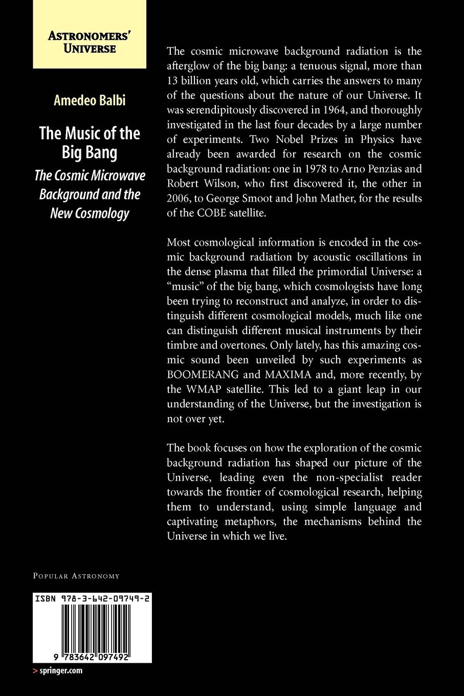 Rückseitencover The Music of the Big Bang