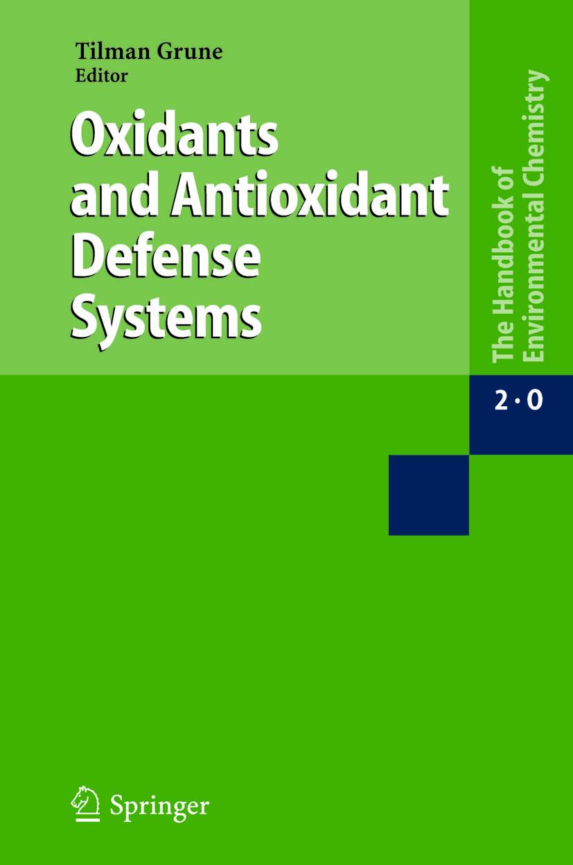 Vorderes Coverbild Oxidants and Antioxidant Defense Systems