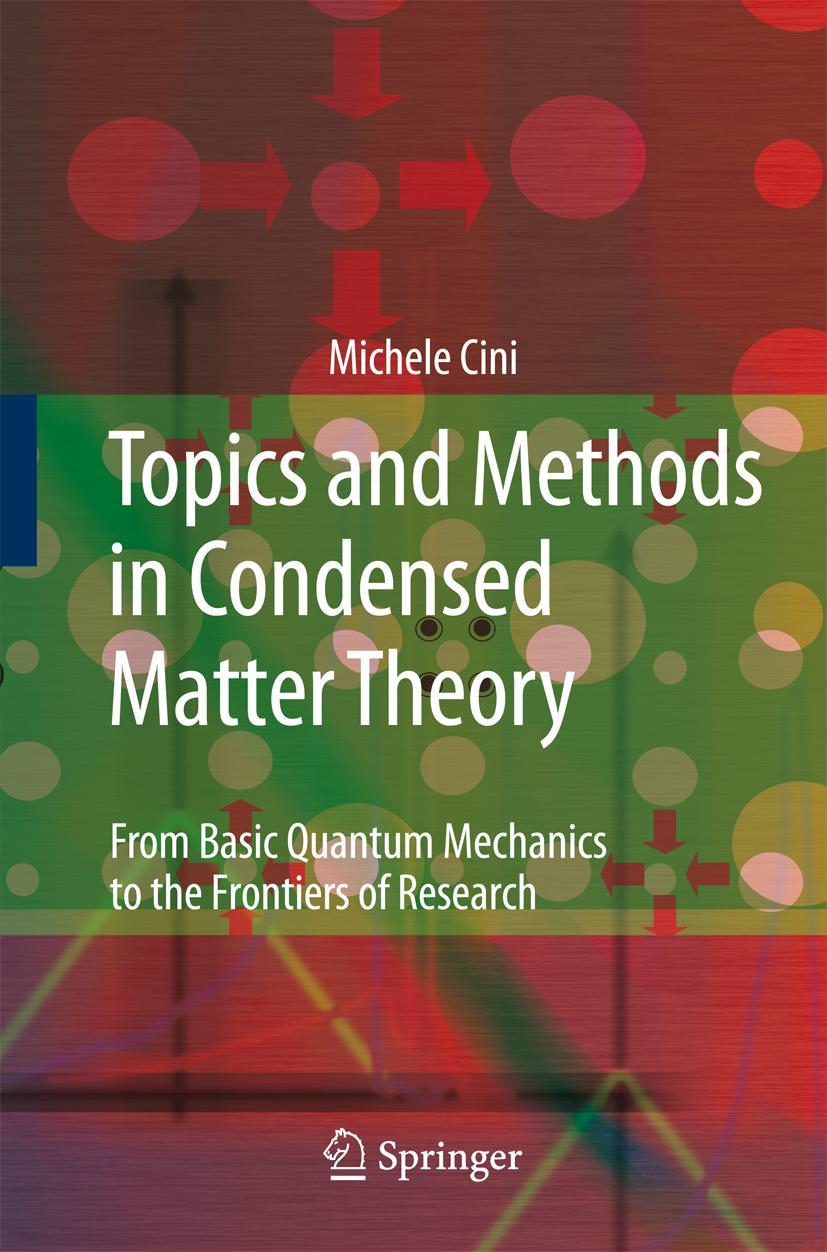 Vorderes Coverbild Topics and Methods in Condensed Matter Theory