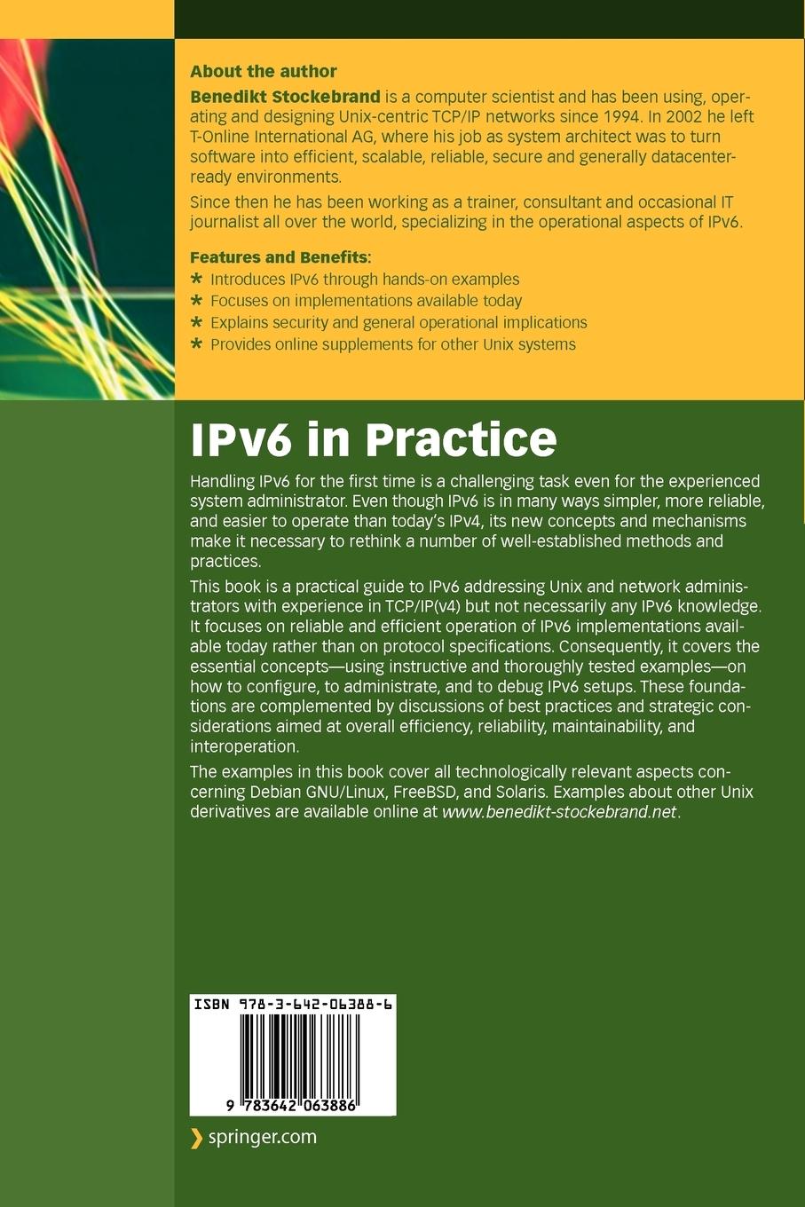 Rückseitencover IPv6 in Practice