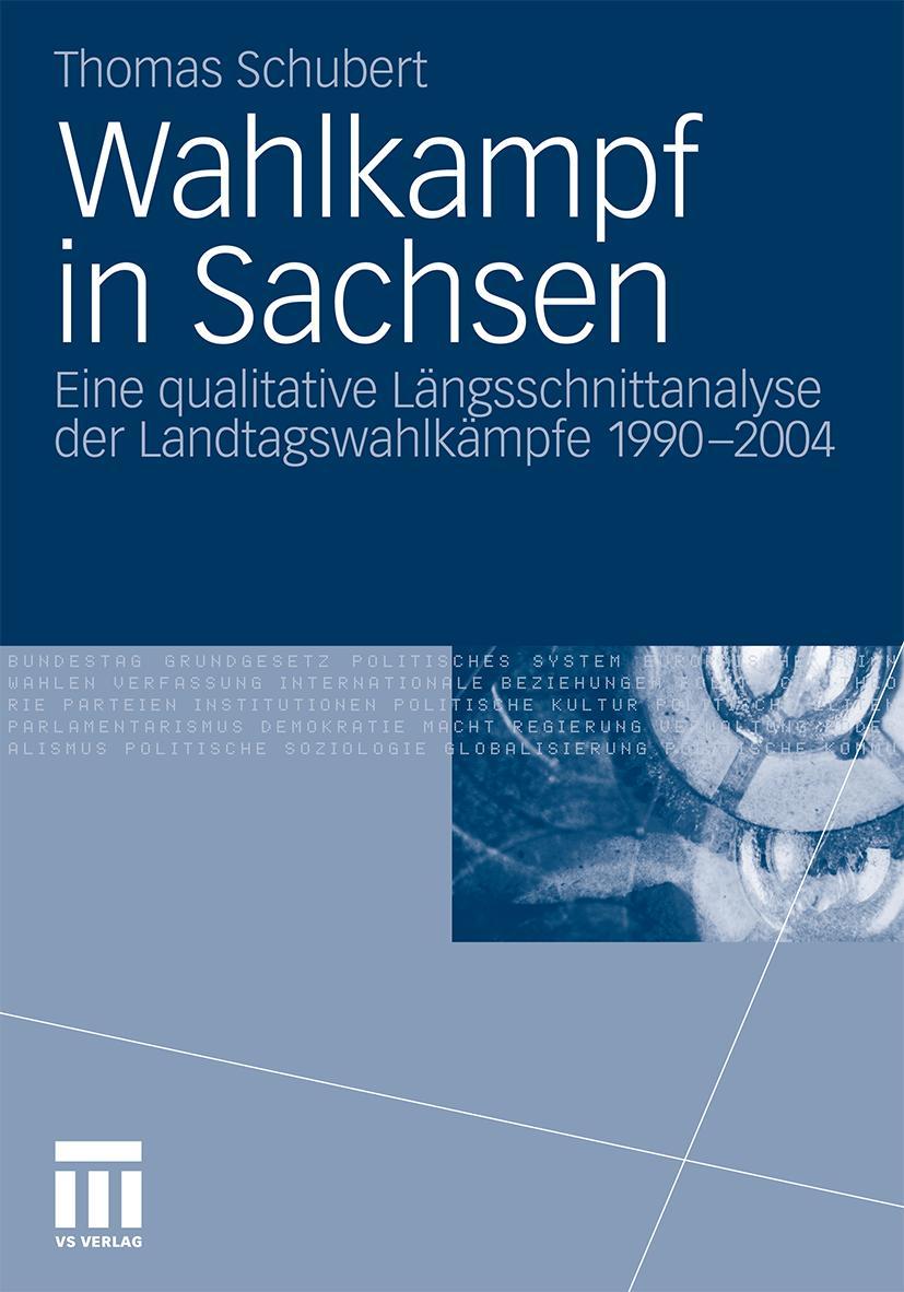Vorderes Coverbild Wahlkampf in Sachsen