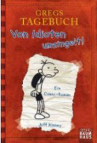 Vorderes Coverbild Gregs Tagebuch 01. Von Idioten umzingelt!