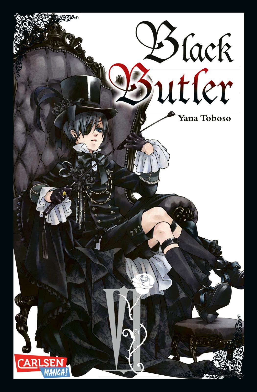 Vorderes Coverbild Black Butler 06