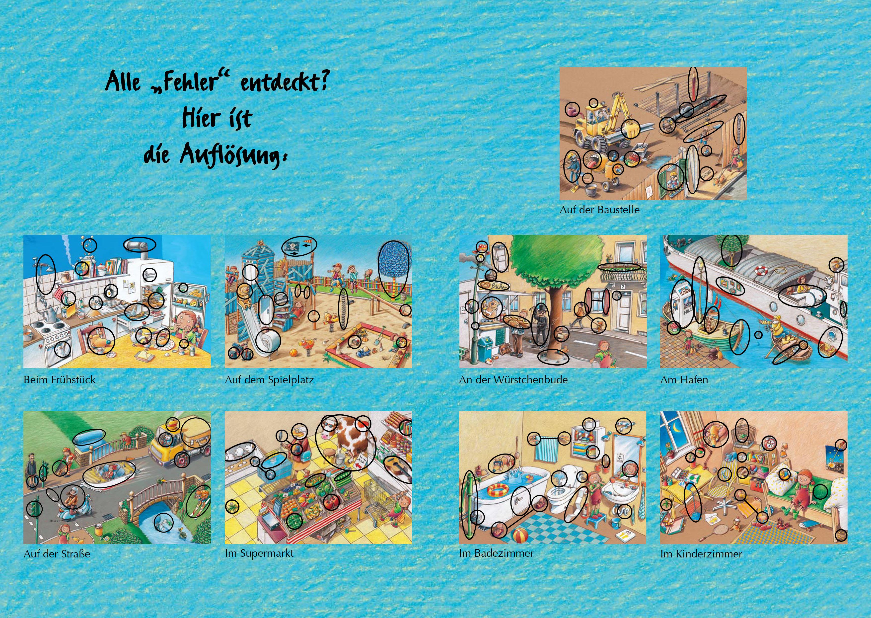 Beispielinhalt (Bild) Da stimmt doch was nicht!