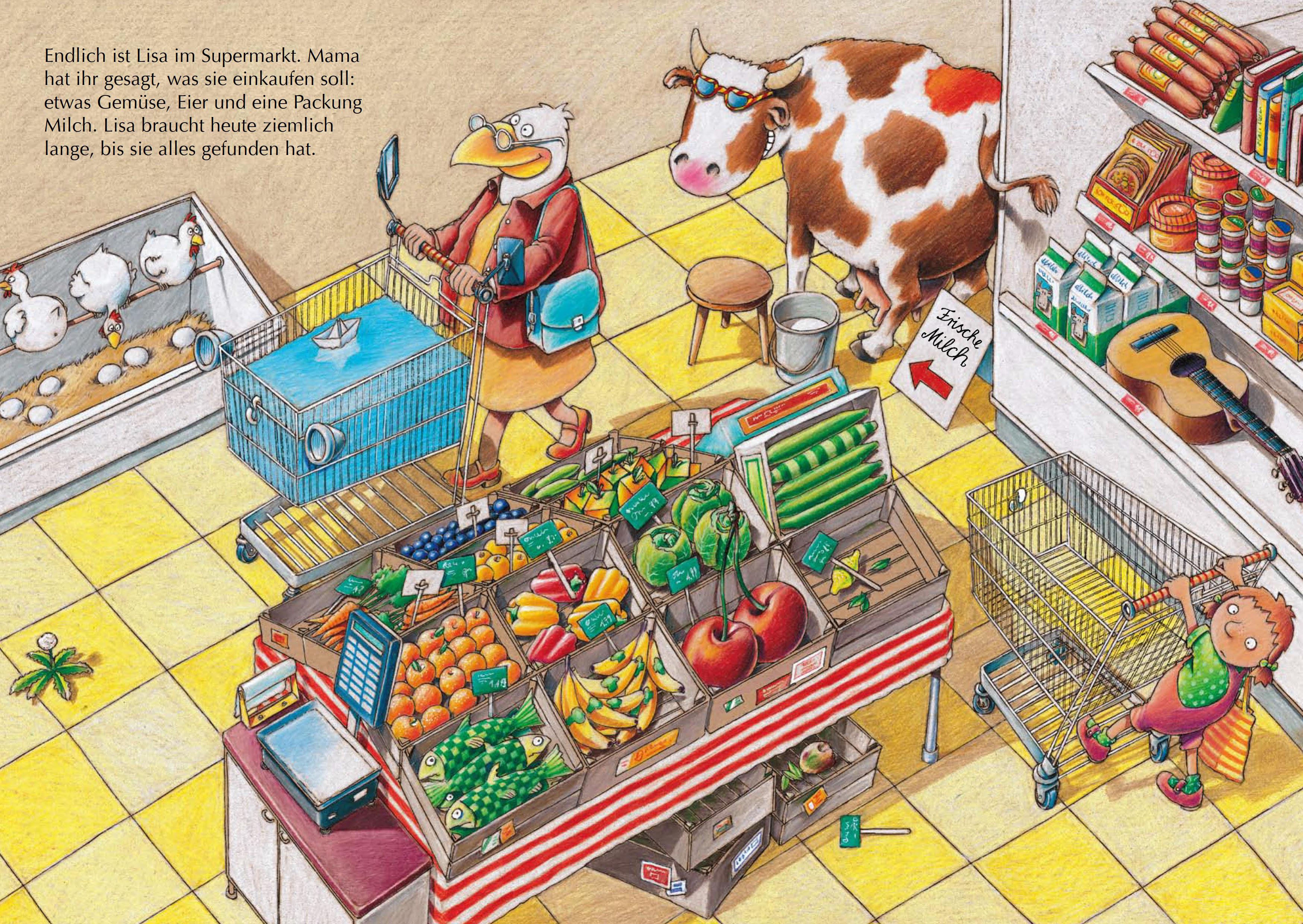 Beispielinhalt (Bild) Da stimmt doch was nicht!