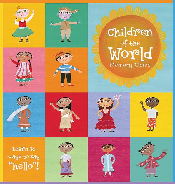Vorderes Coverbild Children of the World Memory Game