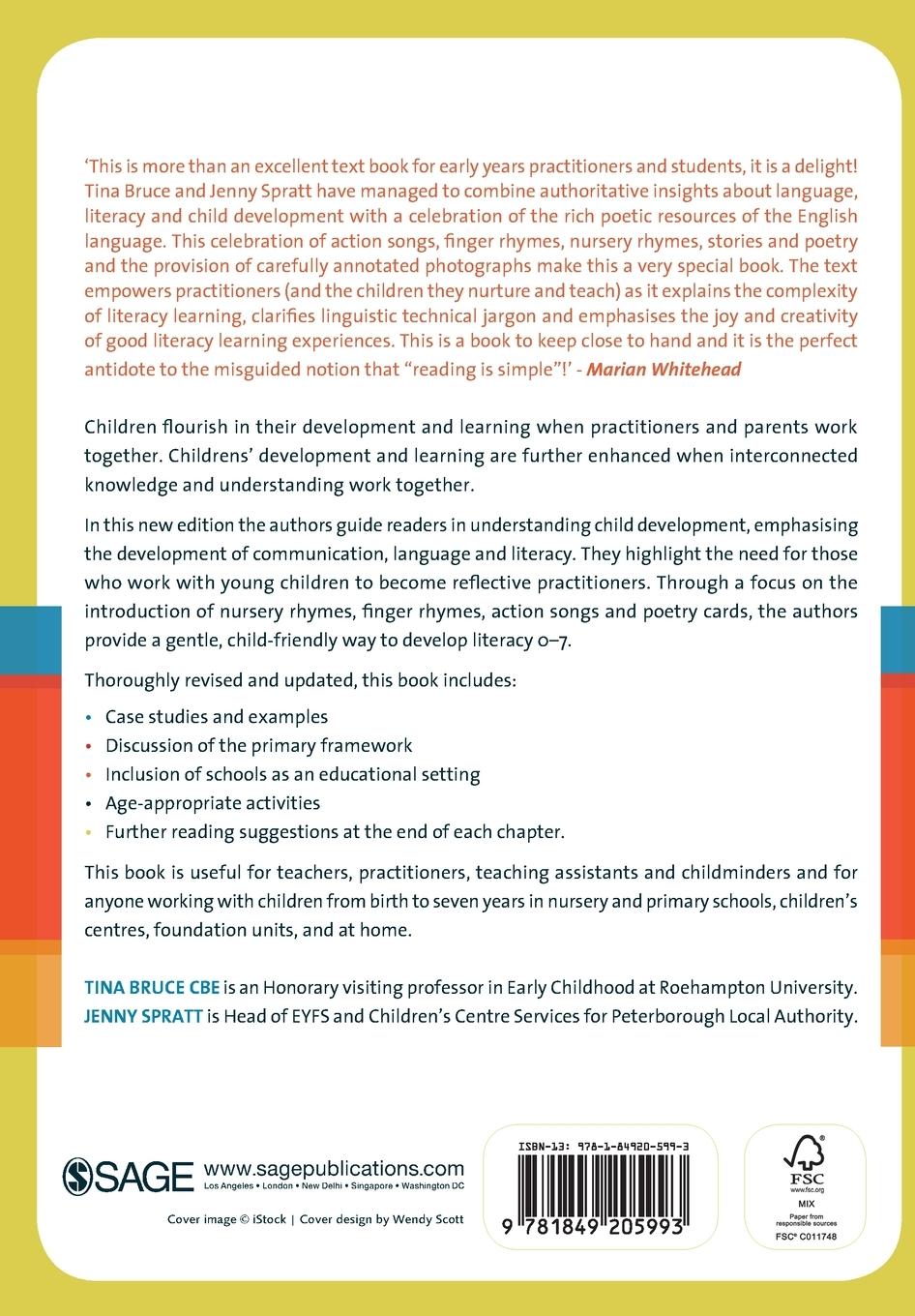 Rückseitencover Essentials of Literacy from 0-7