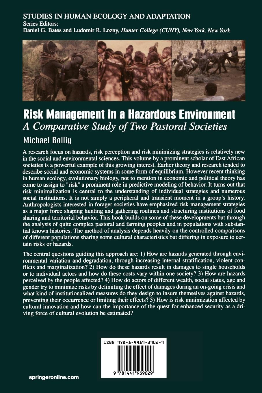 Rückseitencover Risk Management in a Hazardous Environment