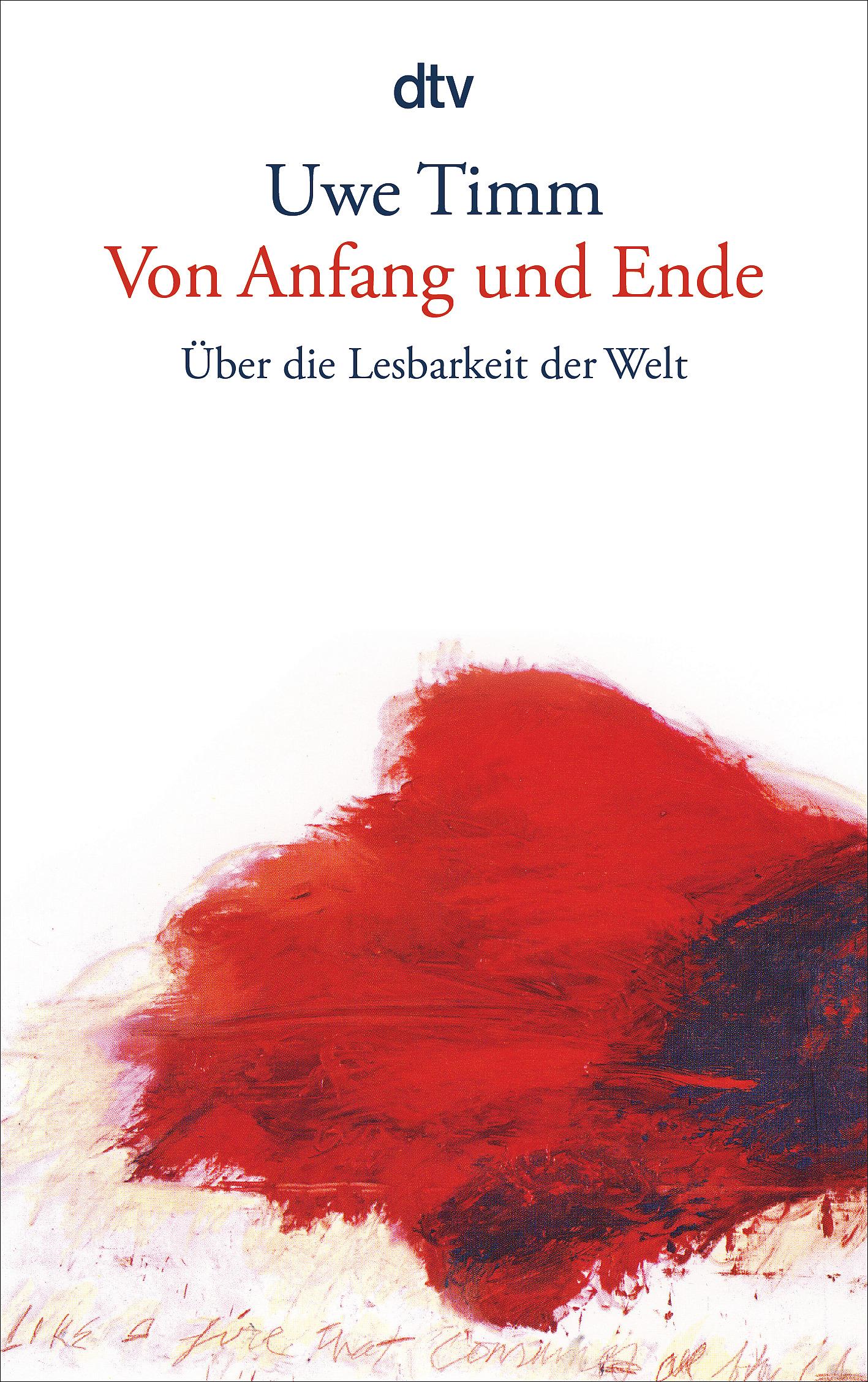 Vorderes Coverbild Von Anfang und Ende