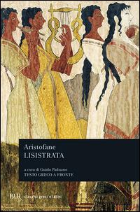 Vorderes Coverbild Lisistrata. Testo greco a fronte