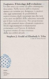 Vorderes Coverbild Exaptation. Il bricolage dell'evoluzione