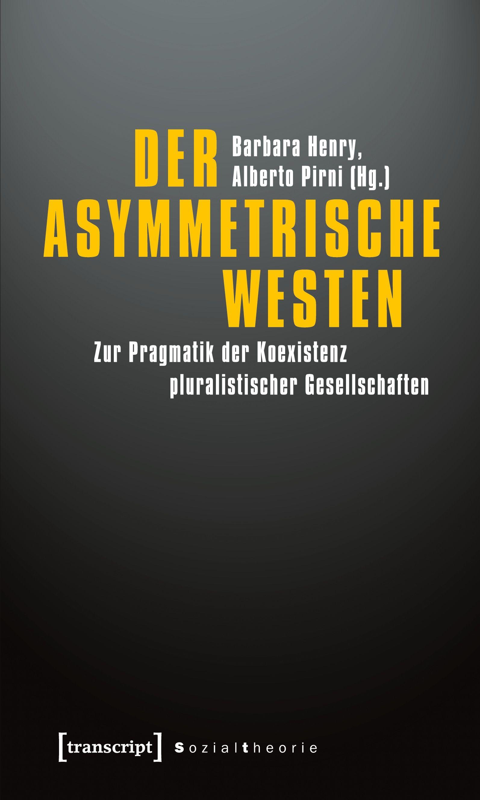Vorderes Coverbild Der asymmetrische Westen
