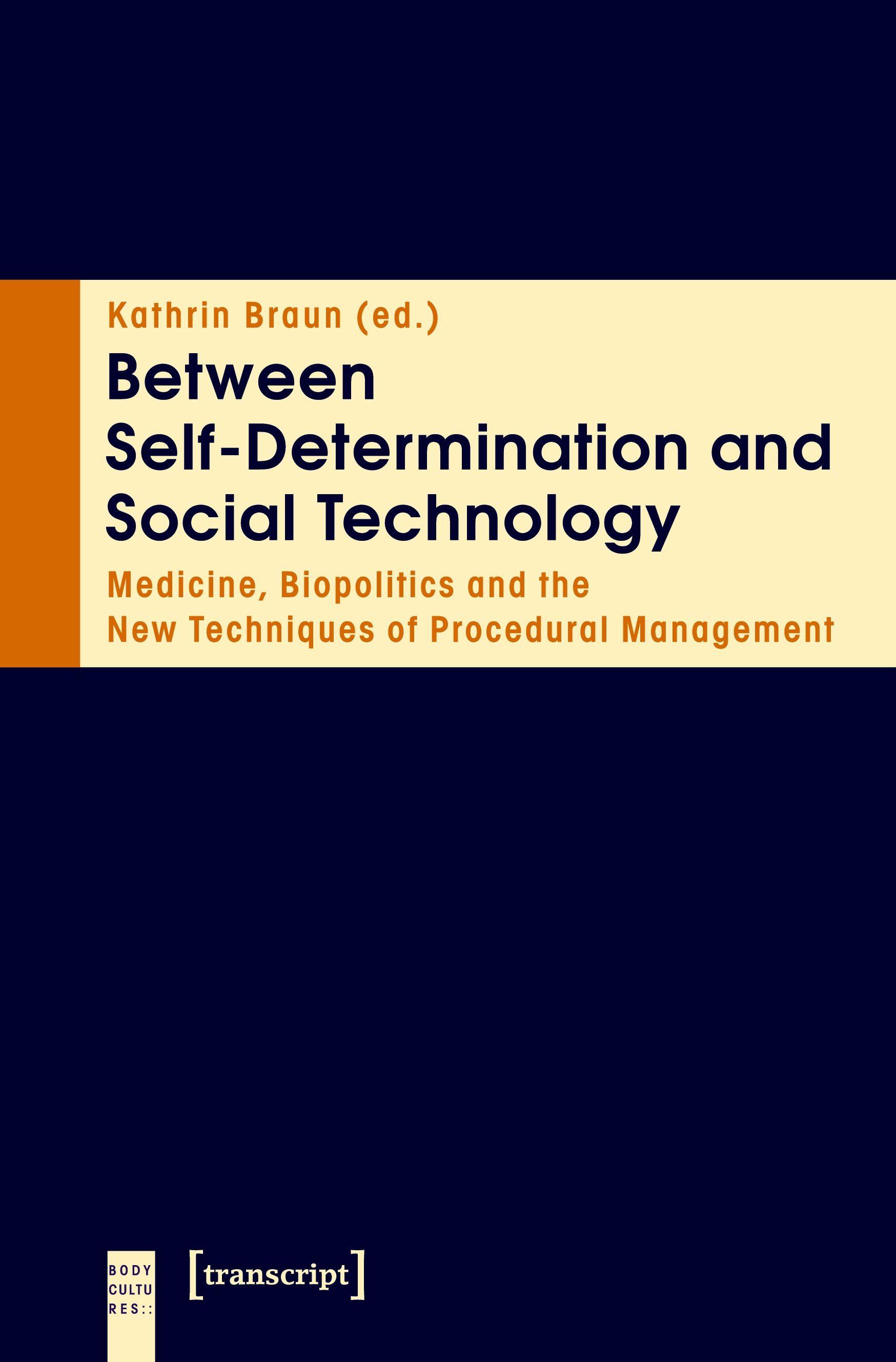 Vorderes Coverbild Between Self-Determination and Social Technology
