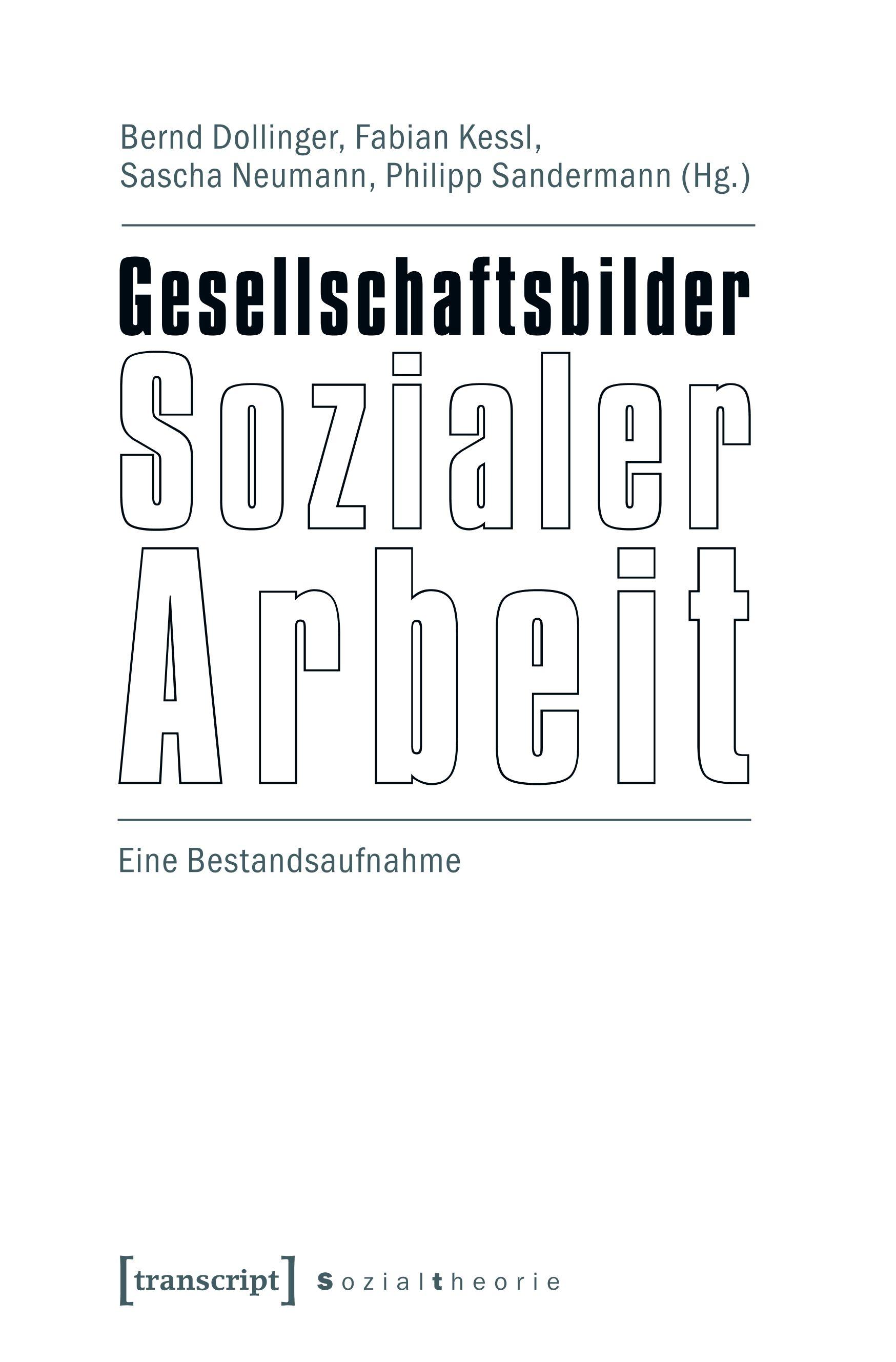 Vorderes Coverbild Gesellschaftsbilder Sozialer Arbeit