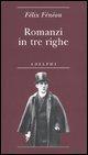 Vorderes Coverbild Romanzi in tre righe