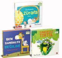 Vorderes Coverbild Hayvanlarla Egleniyorum Set - Organik Kitap 3 Kitap Takim