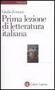 Vorderes Coverbild Prima lezione di letteratura italiana