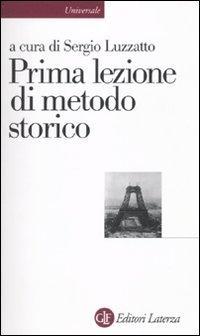 Vorderes Coverbild Prima lezione di metodo storico