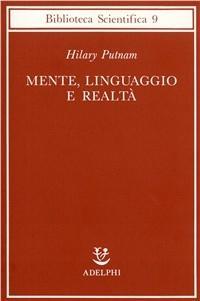 Vorderes Coverbild Mente, linguaggio e realtà