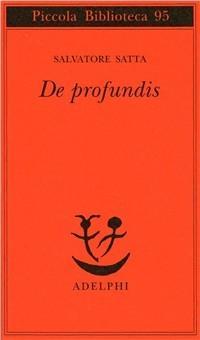 Vorderes Coverbild De profundis