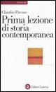 Vorderes Coverbild Prima lezione di storia contemporanea