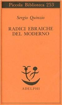Vorderes Coverbild Radici ebraiche del moderno