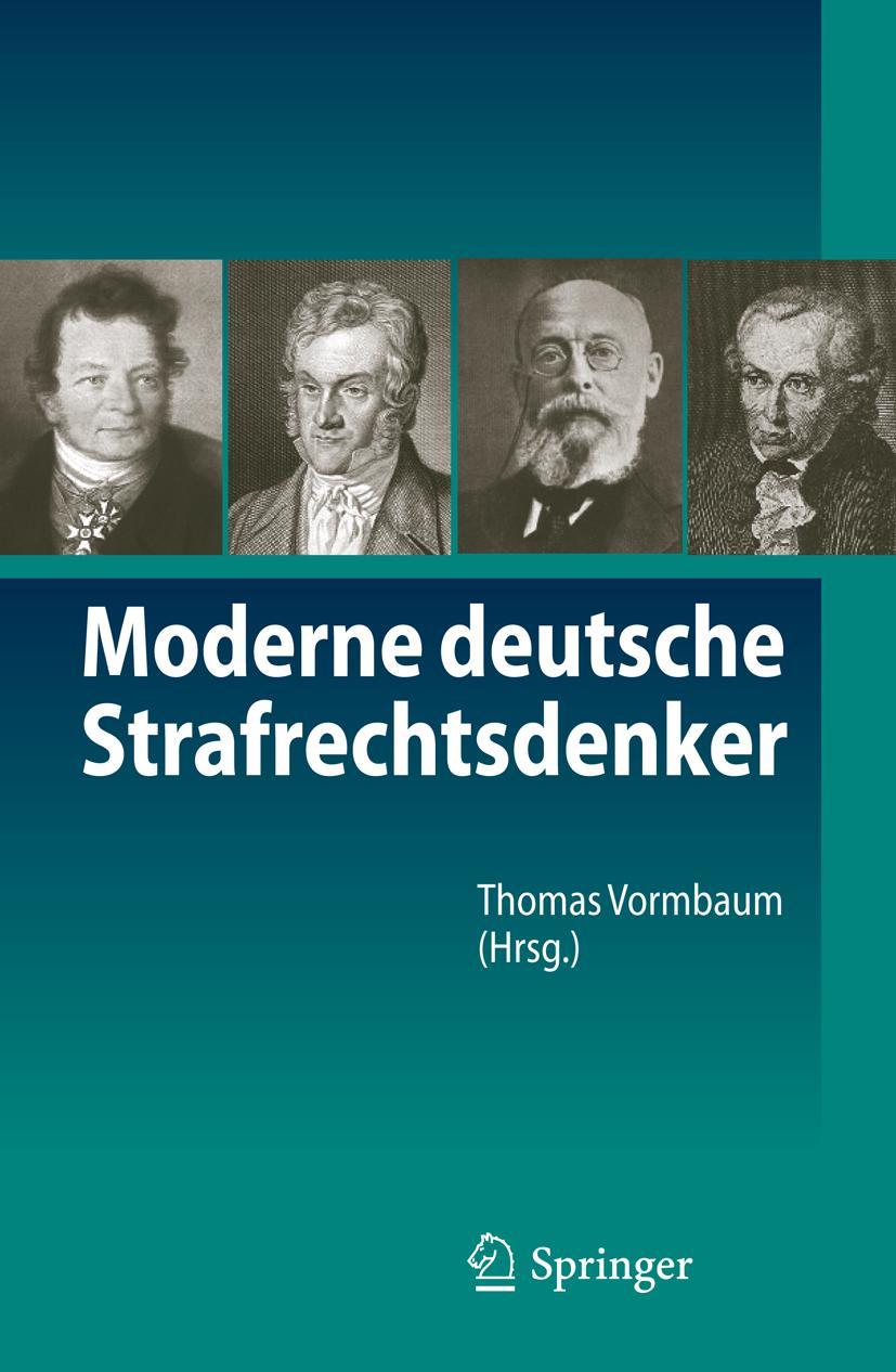 Vorderes Coverbild Moderne deutsche Strafrechtsdenker