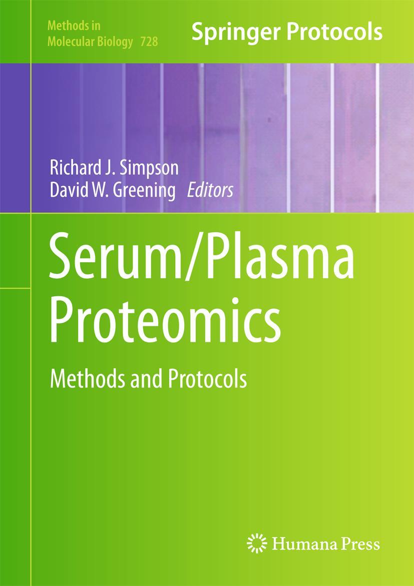 Vorderes Coverbild Serum/Plasma Proteomics