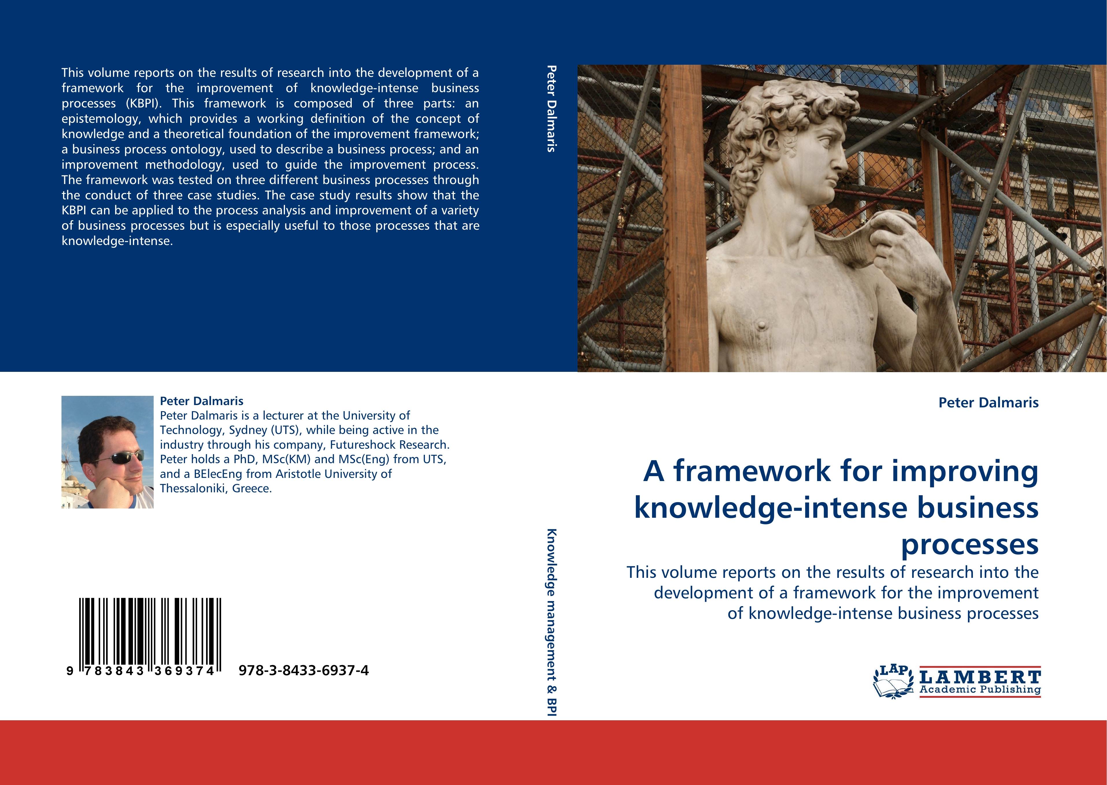 Vorderes Coverbild A framework for improving knowledge-intense business processes