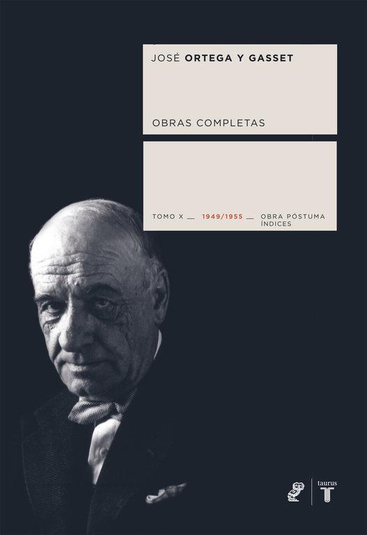 Vorderes Coverbild Ortega y Gasset tomo X