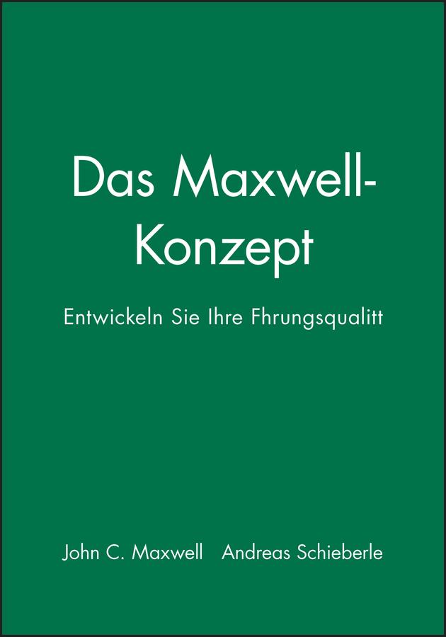 Vorderes Coverbild Das Maxwell-Konzept