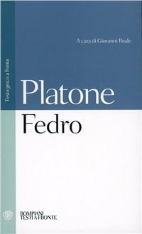 Vorderes Coverbild Fedro. Testo greco a fronte