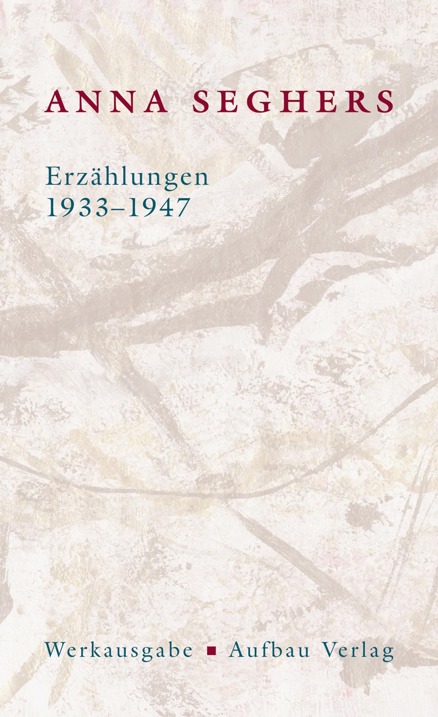 Vorderes Coverbild Erzählungen 1933-1947