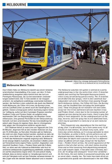 Beispielinhalt (Bild) Urban Rail Down Under