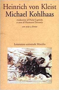 Vorderes Coverbild Michael Kohlhaas. Testo tedesco a fronte