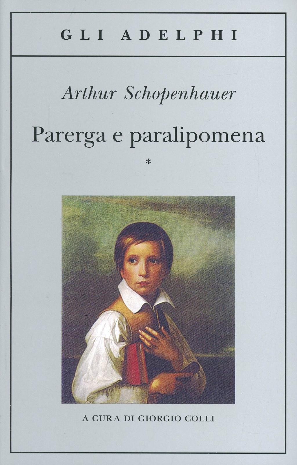 Vorderes Coverbild Parerga e paralipomena